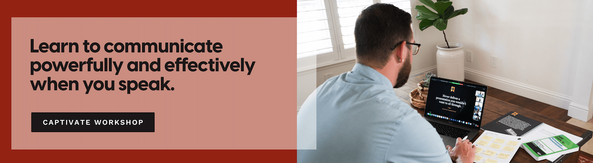 Learn to communicate powerfully and effectively when you speak.
